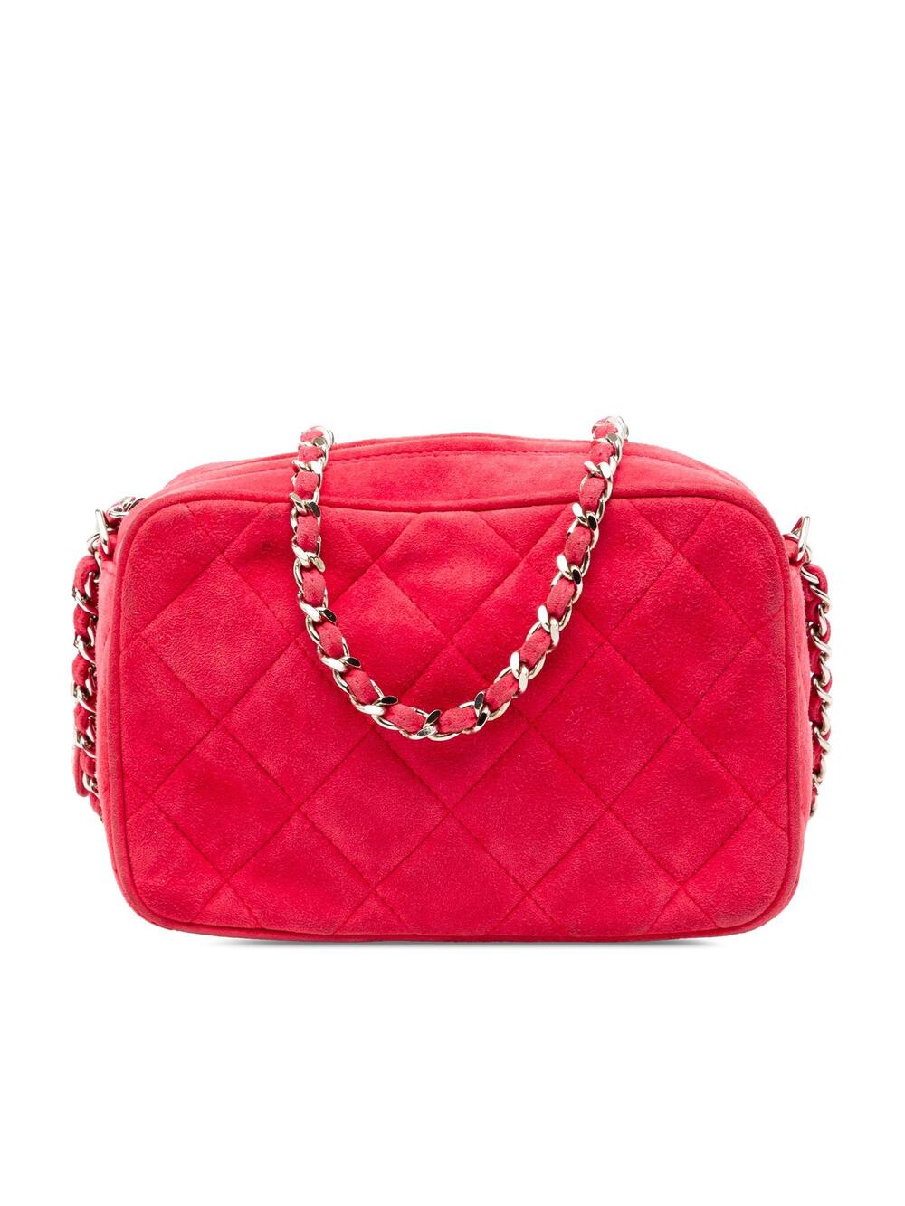 Chanel Quilted Suede Camera Bag Pre- #344928C15B